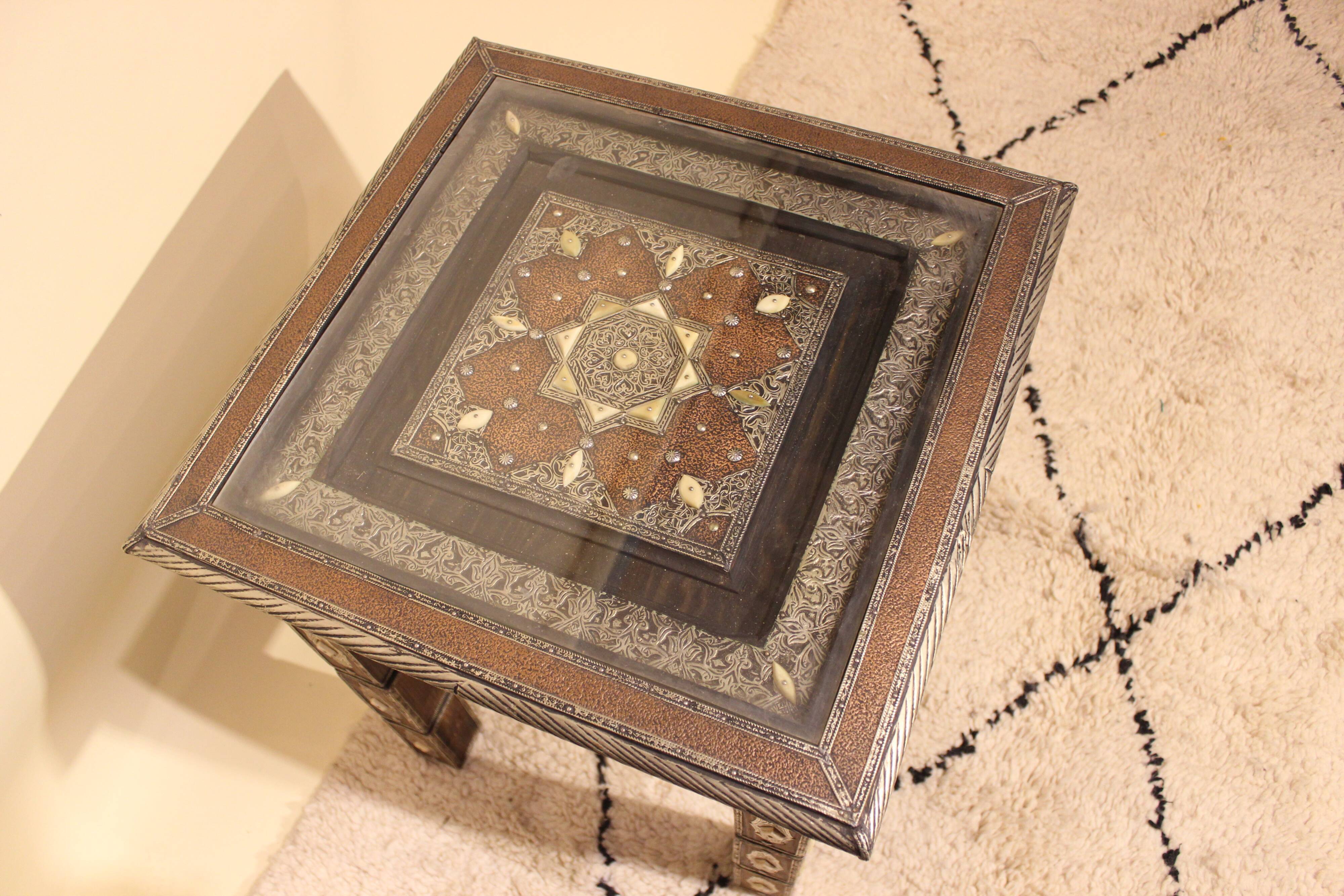 Table d'appoint marocaine