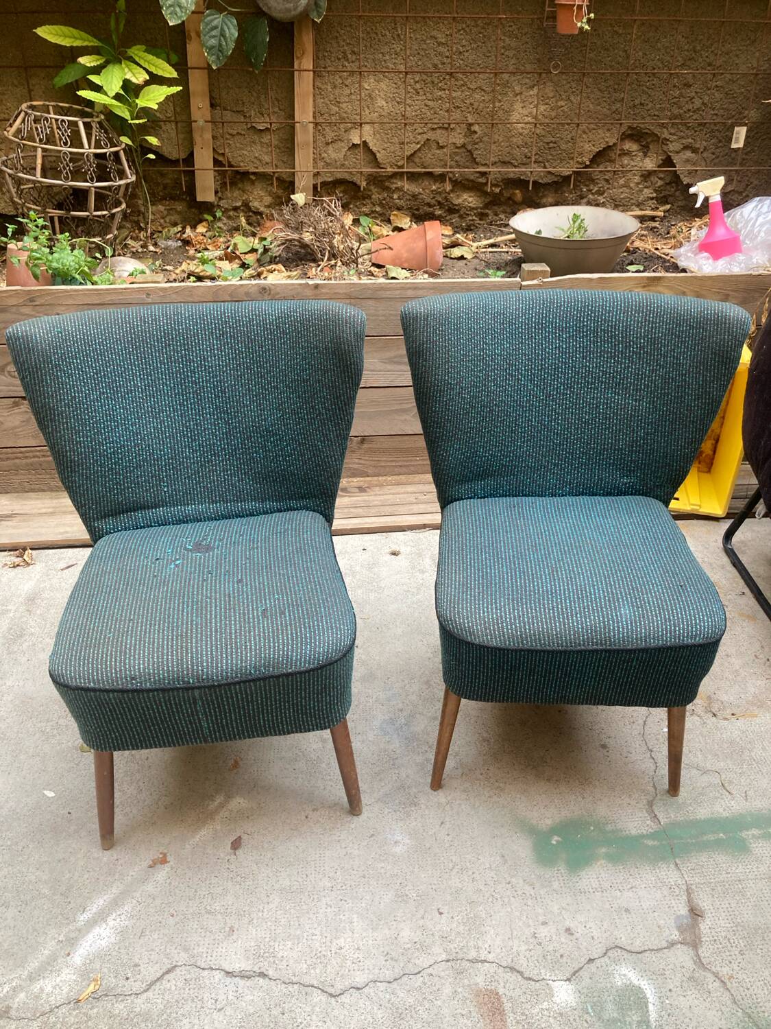 Paire Fauteuil cocktail