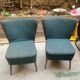 Paire Fauteuil cocktail