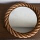 Mid century rope mirror Provence 1950
