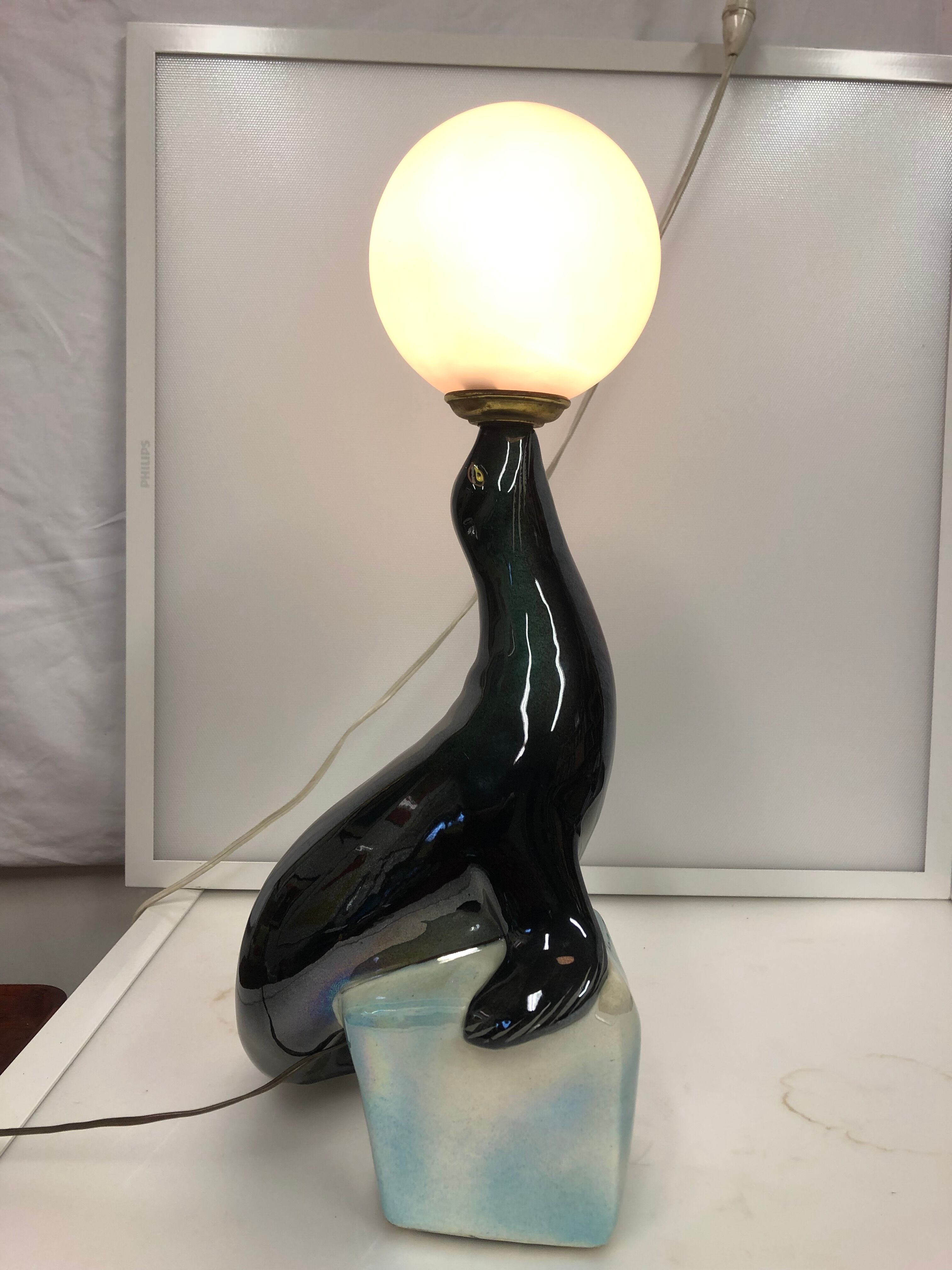 Sea lion lamp 1950