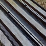 Strafor industrial metal desk, 1960s