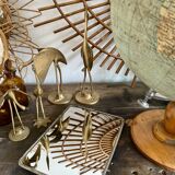 Barber Mirror 23 x 17cm vintage