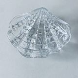 Glass holy water stoup