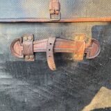 Beaumont Paris leather horse-drawn carriage travel trunk