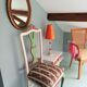 Chaise a dossier lyre