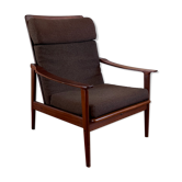 Scandinavian armchair in vintage teak