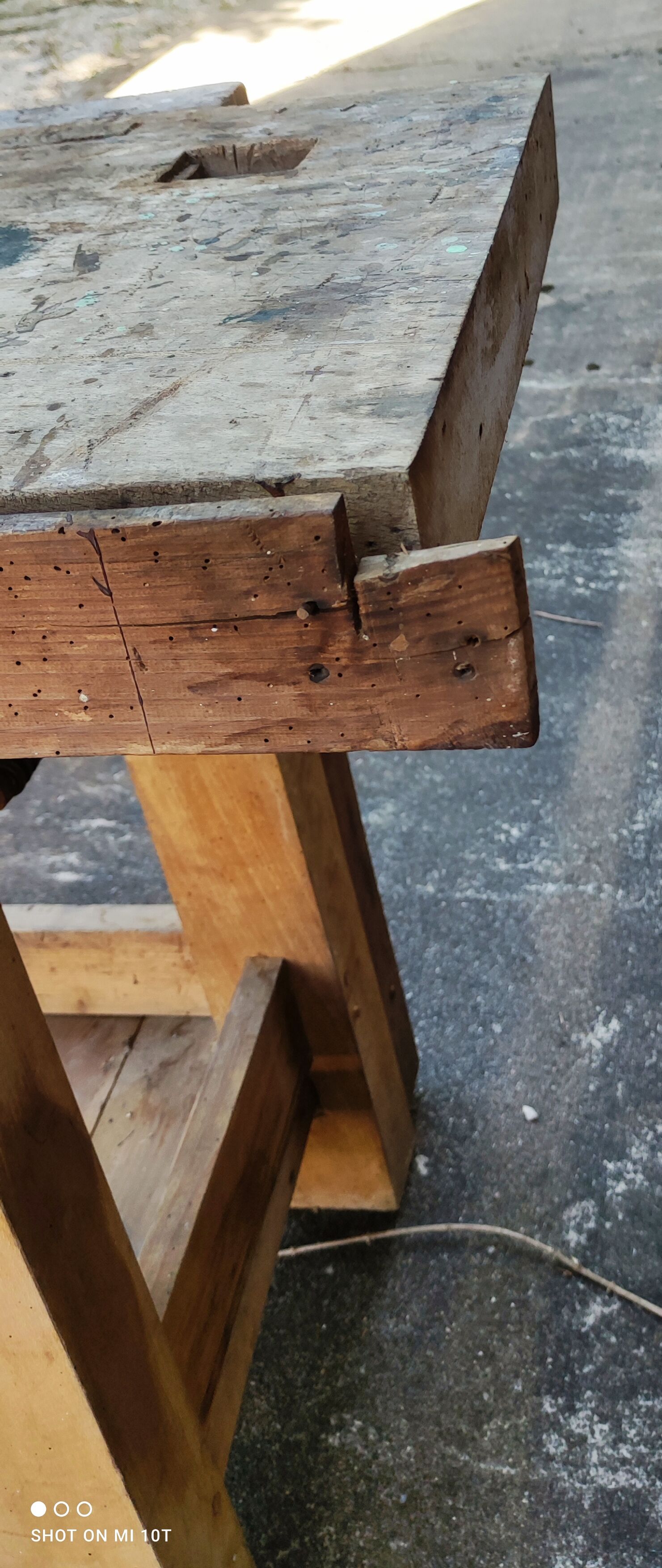 Old workbench/furniture by trade