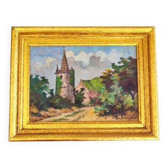 Oil painting by Édouard Jules Eveno