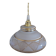 Art Deco glass suspension