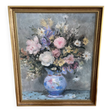 Painting bouquet of flowers