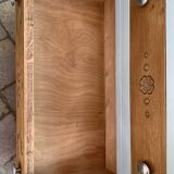 40's grey green art deco chest of drawers