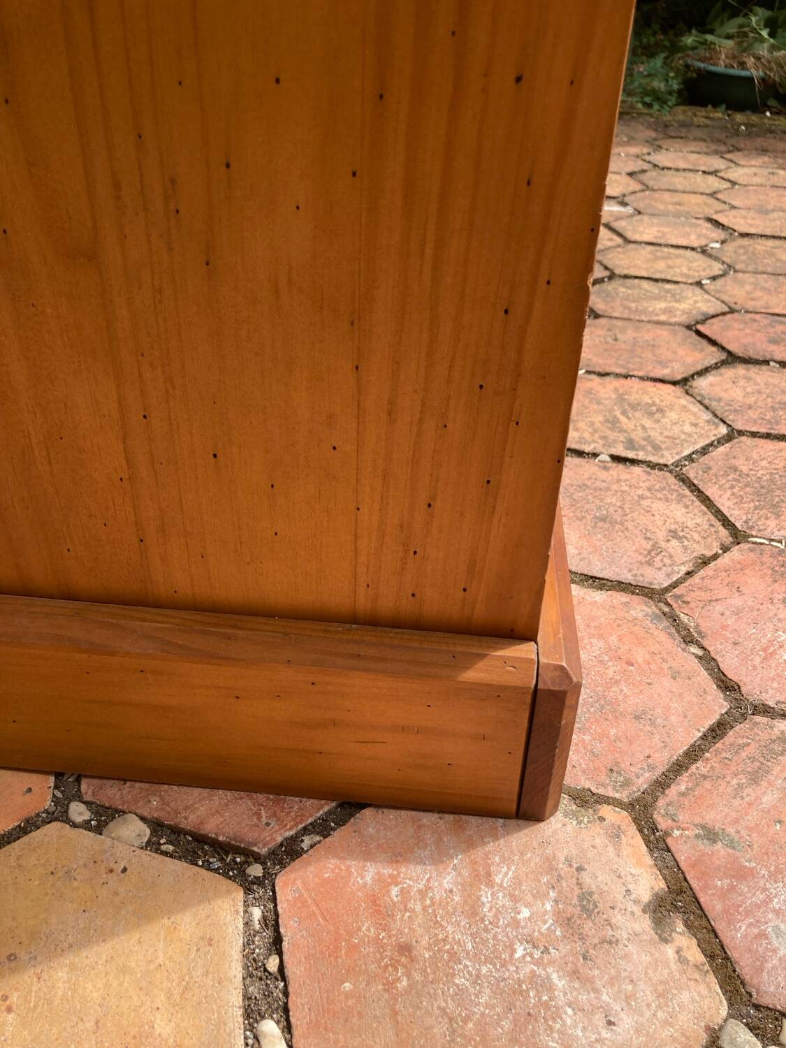 Old trade cabinet with drawers