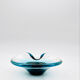 Murano Ashtray Galliano Ferro Sommerso Emerald Green 1960