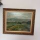 Painting on old panel