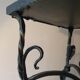 Fifth wheel, forged steel side table