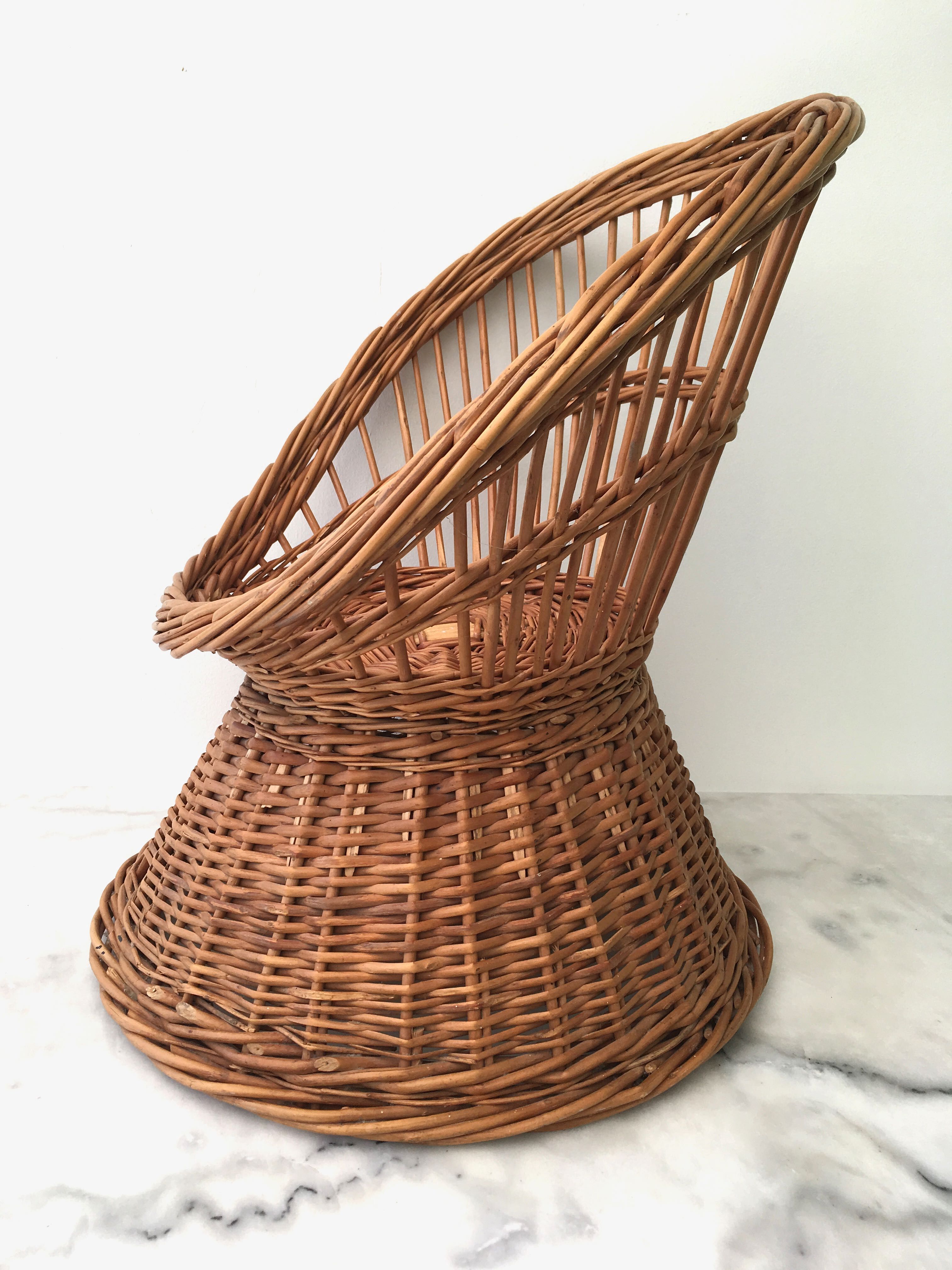 Rattan child chair