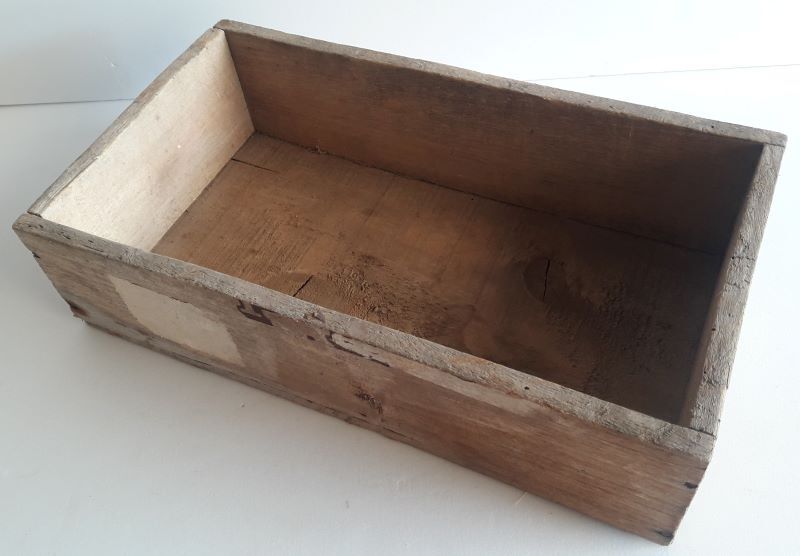 Old wooden case