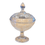Pressed glass bonbonnière