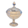 Bonbonnière en verre pressé