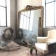 Mirror Louis Philippe flowery 141x180cm