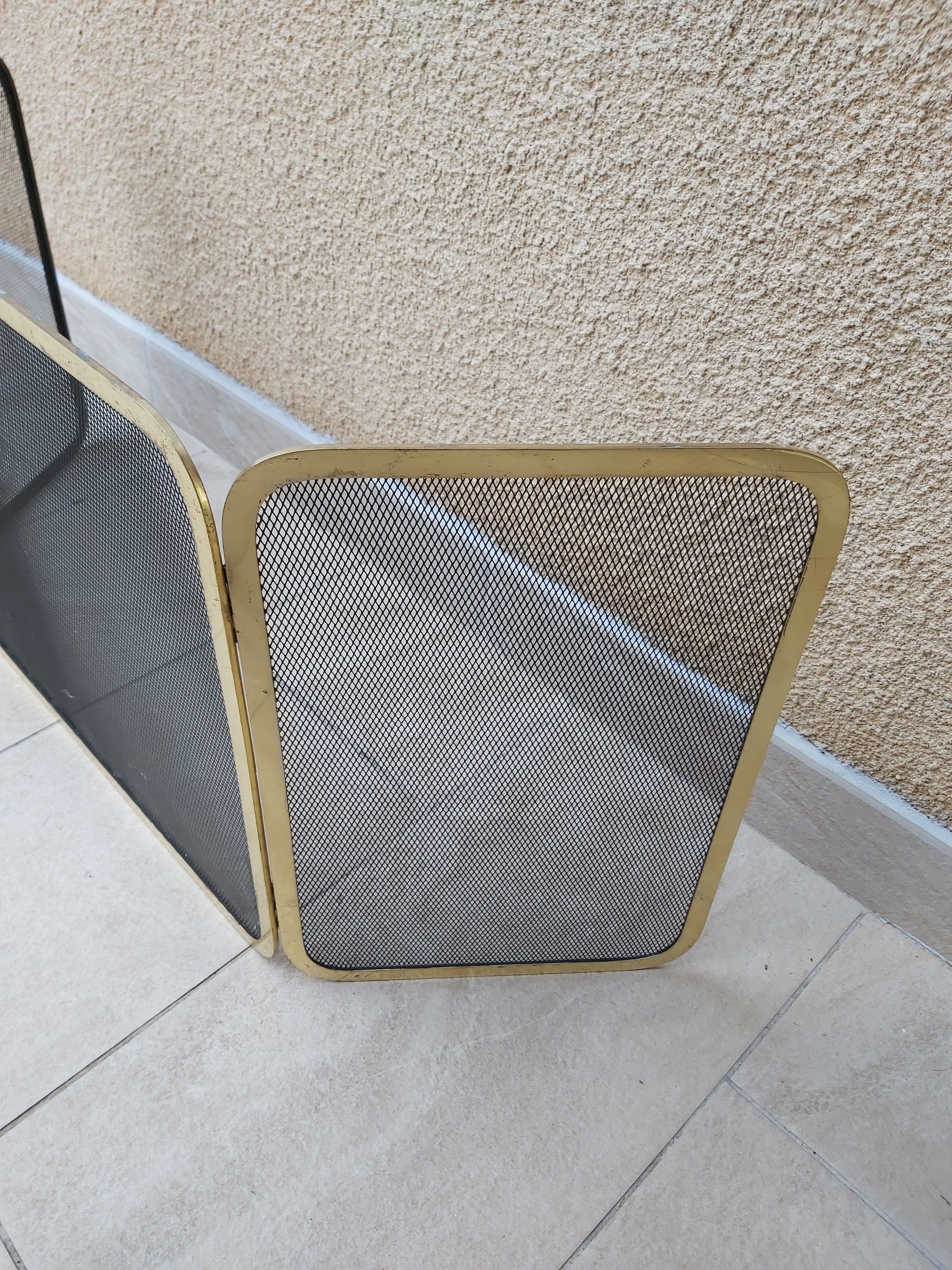 Fireplace screen