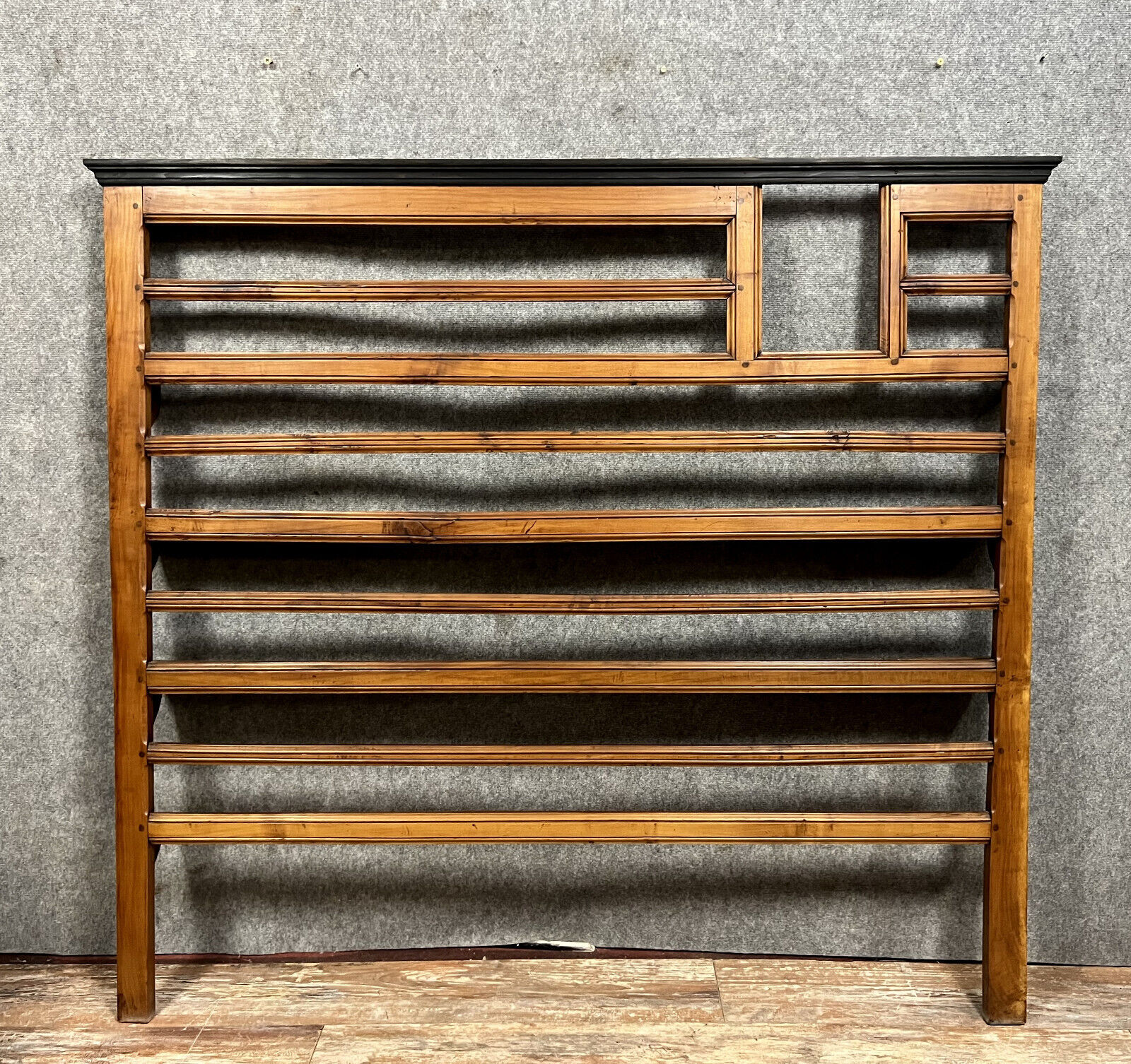 Louis XVI era dresser rack in fruit wood around 1800