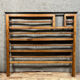 Louis XVI era dresser rack in fruit wood around 1800