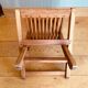 Scandinavian Vintage Folding Garden Chair for Children, Made in Denmark