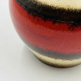 Scheurich vase 291 with red cabochons
