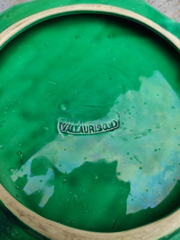 Vallauris condiment set salt pepper mustard