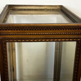 Counter display cabinet in wood and glass in Louis XVI style, 19th century.