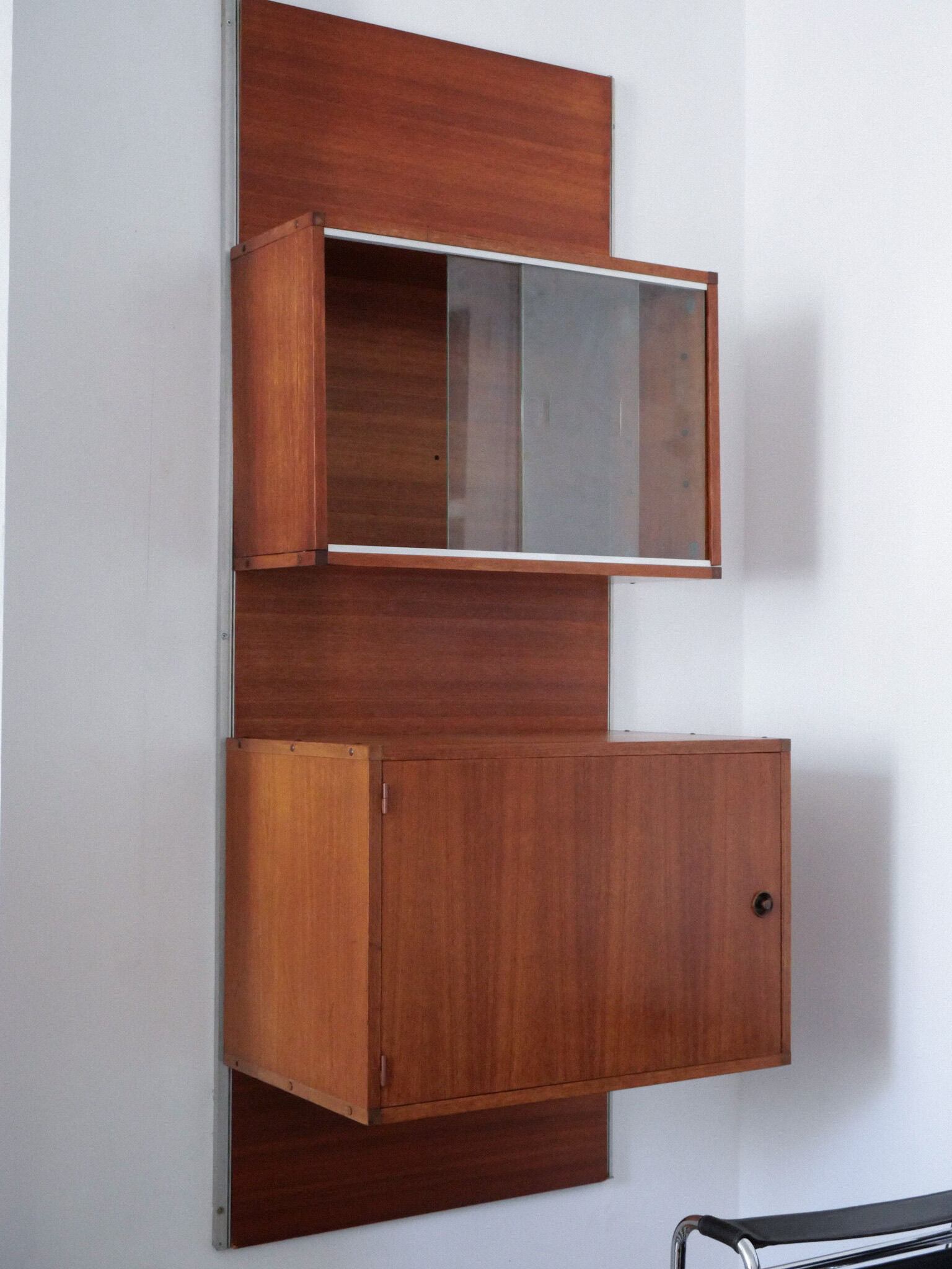 Vintage modular wall shelf
