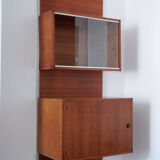 Vintage modular wall shelf