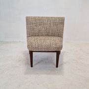 Mid-century round bench in teak Denmark 1960s