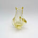 Organic Yellow Vase Miloslav Klinger ZBS - Bohemian Glass