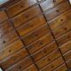 Antique apothecary furniture in oak France early twentieth century