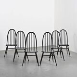 Set of six Quaker chairs by Lucian Ercolani, Ercol Edition, circa 1960