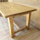 Table de ferme en bois massif