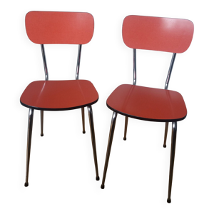 chaises en formica et