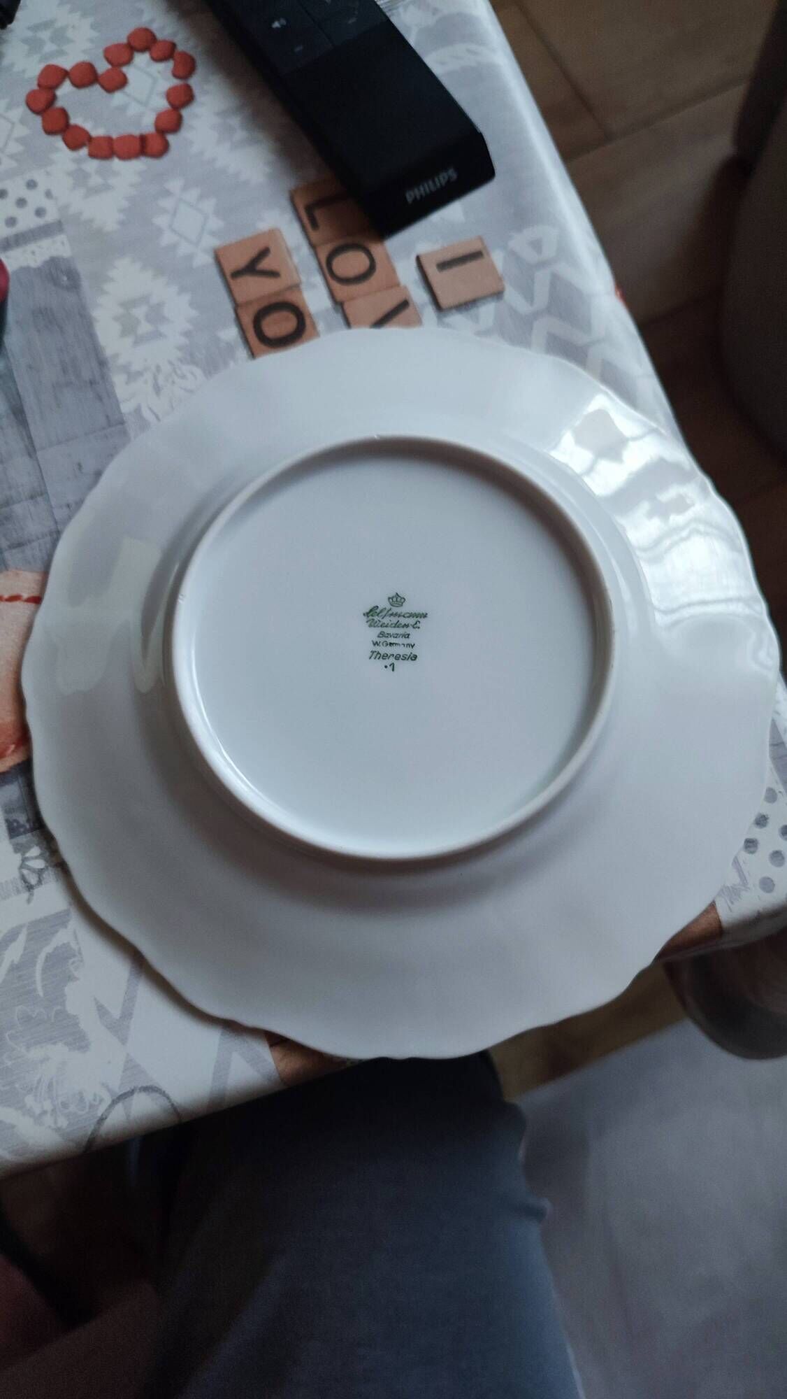 12 bavaria theresia plates