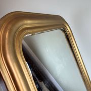 Miroir doré ancien fin XIX ème
