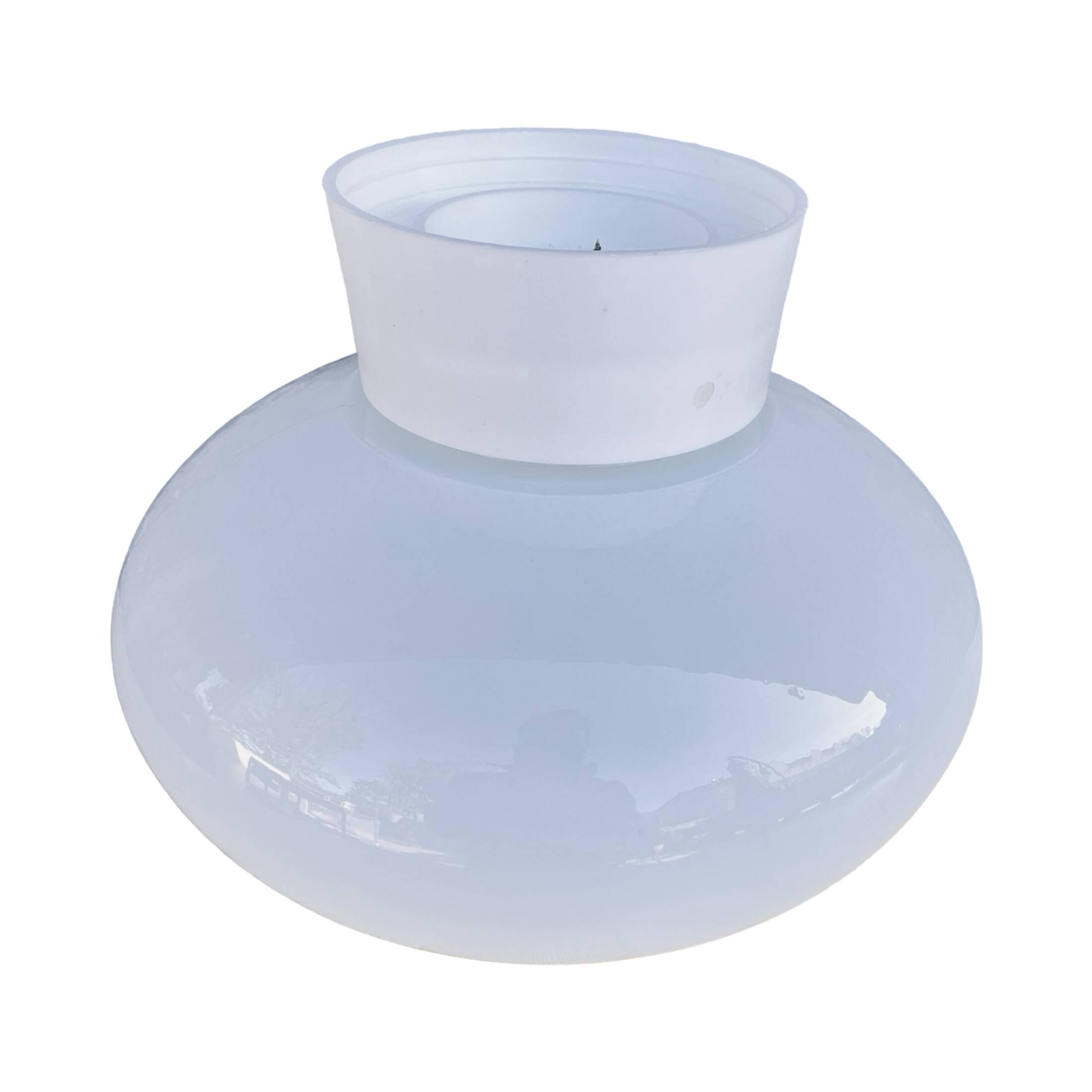 White wall lamp, Elektrosvit Nové Zámky, Czechoslovakia, 1960s, space age