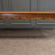Farmhouse table walnut legs deer early nineteenth 1 drawer 208 cm