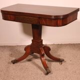 Regency Period Mahogany Game Table or Console