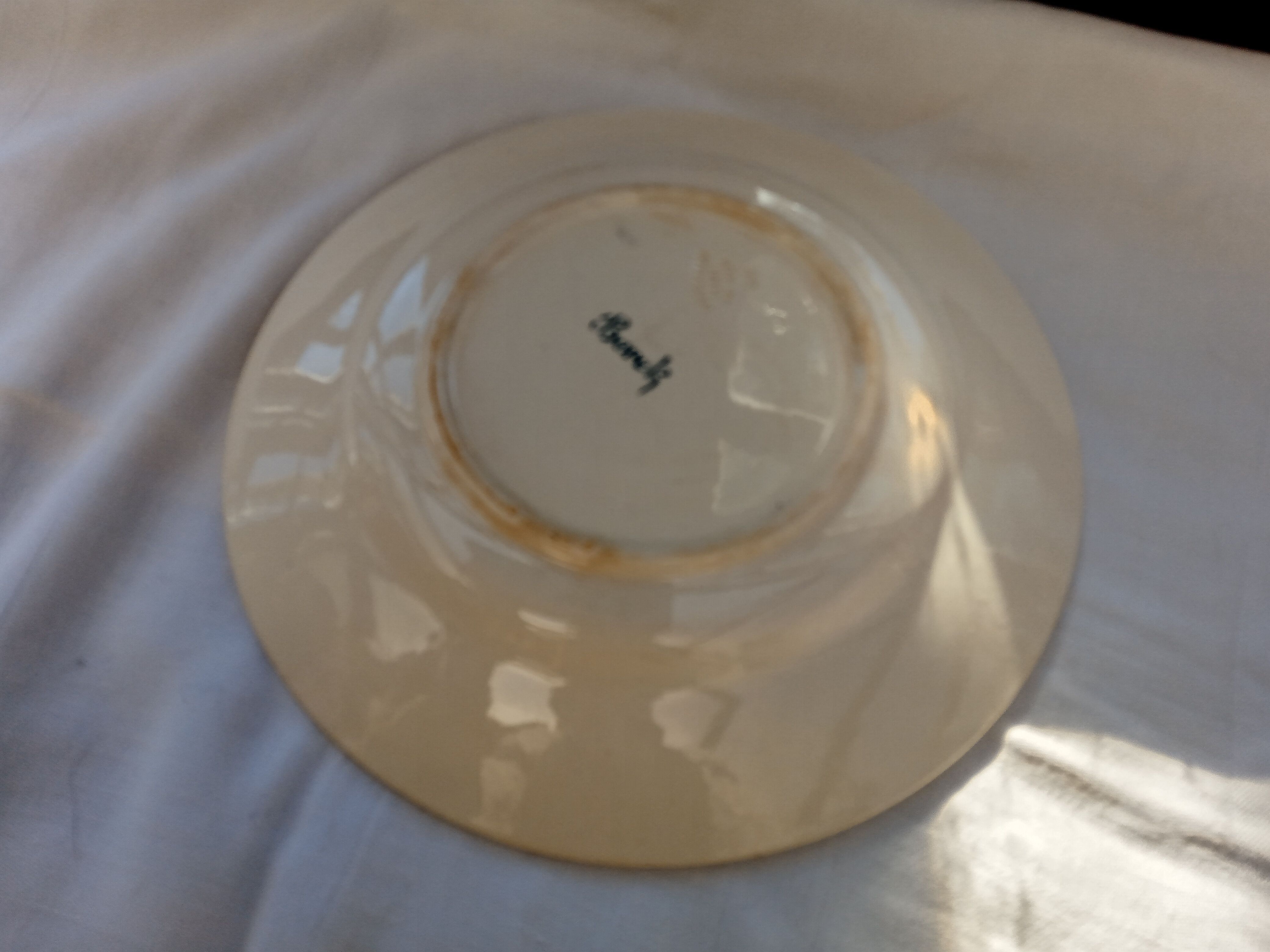 5 flat plates Terre de fer Berck / Longchamp