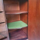 Original 1950s sideboard, height 94 cm, with dovetail drawers