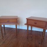 Pair of 60s bedside tables
