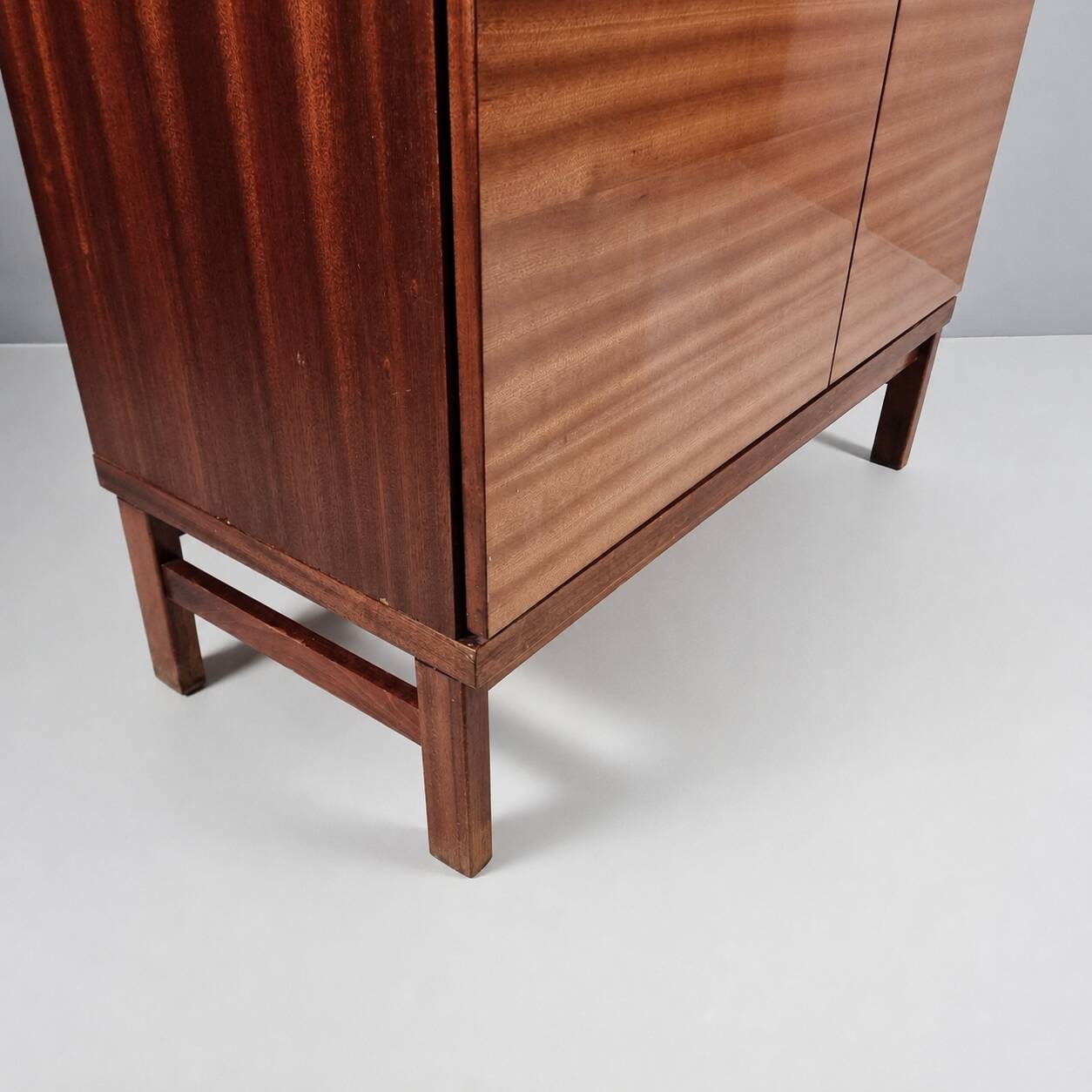 Vintage Wardrobe in Beech, 1970s