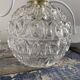 Set of two chiseled glass pendant lights